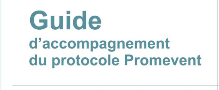 guide d'accompagnement du protocole promevent