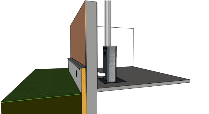 poele à bois isoaltion périphérique